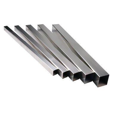 ASTM 316 316L 스테인레스 강 스퀘어 튜브 이음새가 없는 A554 304 304L